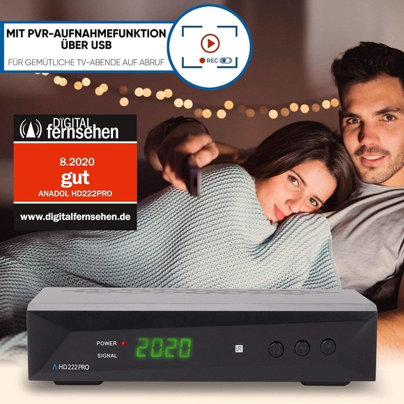 NIB- Anadol HD 222 Pro Satellite Receiver - Picture 5 of 6